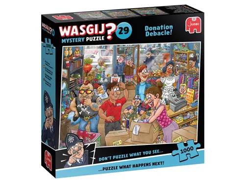 Puzzel Wasgij Mystery 29 Donatiedebacle! 1000 stukjes