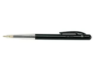 Balpen Bic M10 medium zwart met EAN - 1