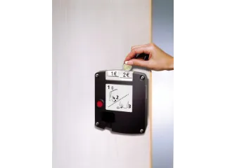 Safe-O-Mat,v. garderobekast/lockersysteem,v. 1- of 2-€-munten - 1