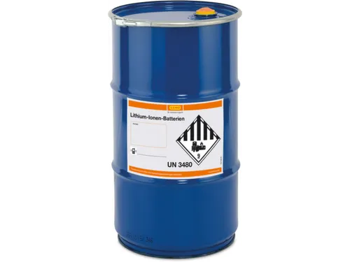 accu-veiligheidscontainer,60l,HxØ 660x380mm,blauw