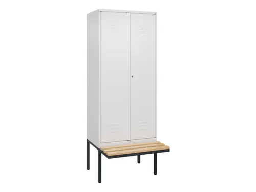 locker voor scheiding van kleding,HxBxD 2120x800x815mm,2vak