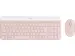 Logitech MK470 Slim Combo Toetsenbord QWERTY US + muis draadloos roze