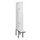 Dubbeldekse dekenkist,HxBxD 2120x300x815mm,1x2vak.,vak B 300mm