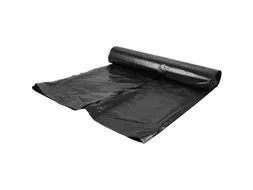 Afvalzak LDPE Gerecycled 65/25x140cm T70 zwart 10x10Stuks