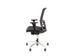 Bureaustoel EN1335 Linea Omnia 01 zwart/zwart met 3D armleuning en alu - 4