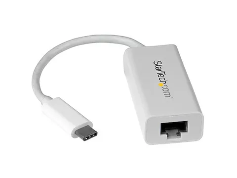 USB-C naar Gigabit Ethernet Adapter RJ45 Wit