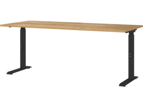 In hoogte verstelbaar bureau,HxBxD 680-910x1800x800mm