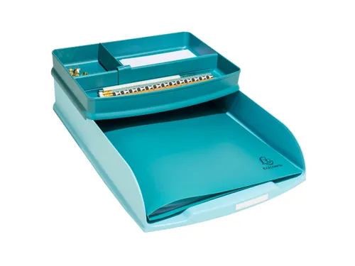 Brievenbak A4 COMBO STYLI SKANDI IJZIG BLAUW