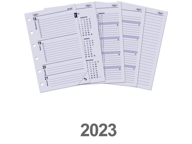 Recharge agenda 2023-2024 Kalpa A5 7 jours/2 pages