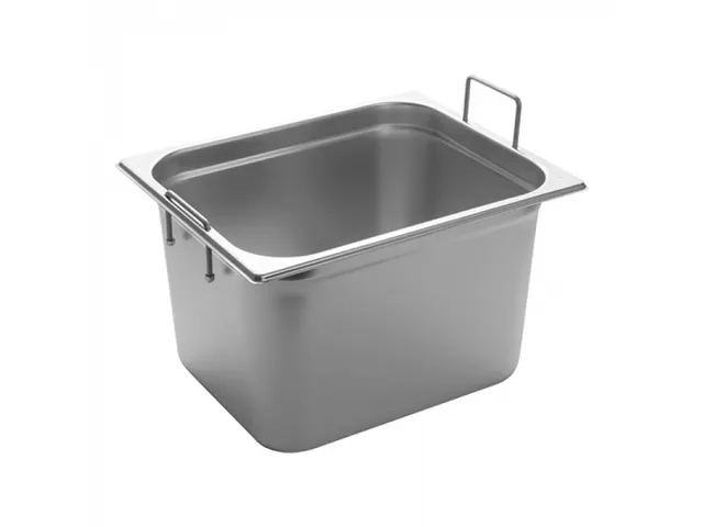 Caterchef Gastronorm bak RVS met greep 1/2 GN 200mm