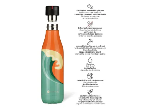 Thermosfles Les Artistes Paris 500ml Wave