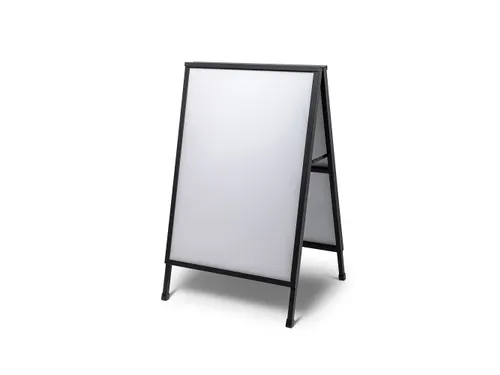 Stoepbord Slide-In A1 zwart