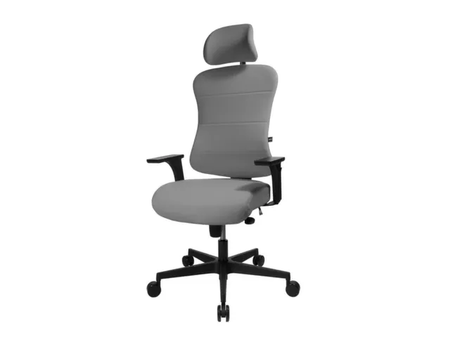 chaise de bureau pivotante,Mécan. synchrone,a. accoudoirs,appui-tête