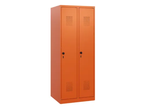 schoollocker,HxBxD 1530x600x500mm,2vak,vak B 300mm,draaigrendel