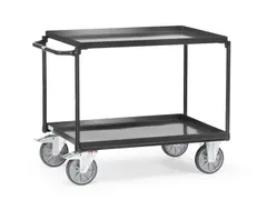 Tafelwagens 2 Etages Staalplaat 4820 Ral7016 300kg 850x500mm