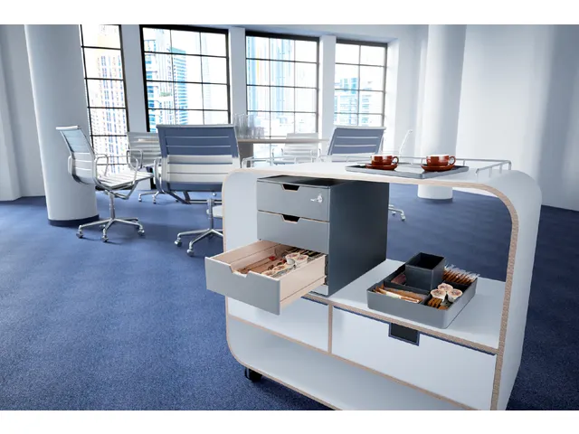 Coffee Point Box Durable 3385-58 antraciet-lichtgrijs