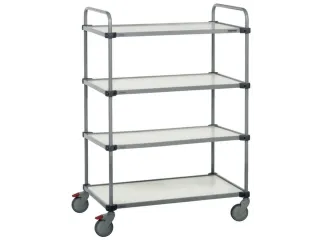 ESD-etagewagen,ESD,draagverm. 300kg,4xstaalplaat - 2