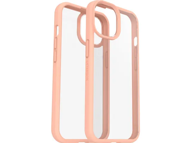 Otterbox React iPhone 15 Plus hoesje peach