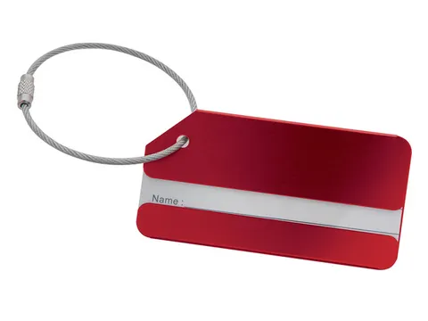 Naambordje Move it rood 80x40x8mm