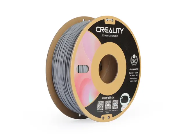 Creality 3D printer Filament CR-PLA Matte 1.75mm mat grijs 1kg