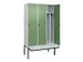 locker voor scheiding van kleding,HxBxD 2120x1200x815mm,3vak