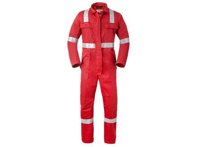 Havep 29061 coverall, rood, maat 74, per stuk