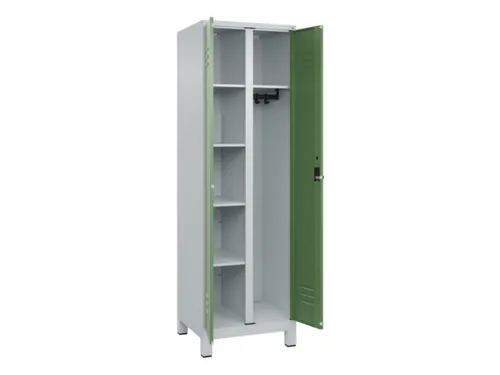wasgoedverdeelkast,HxBxD 1950x600x500mm,vak B 300mm,draaigrendel
