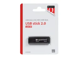 Quantore USB-stick 2.0 128GB Zwart