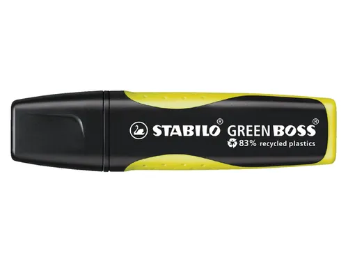 Markeerstift Stabilo Boss Green Geel