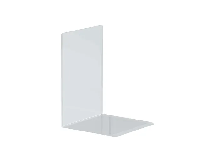 Boekensteun MAUL acryl 12x12x17cm set 2 glashelder