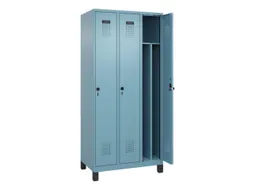 locker voor scheiding van kleding,HxBxD 1950x900x500mm,3vak