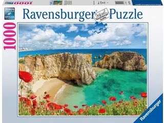 Puzzel Ravensburger Klaprozen in de Algarve 1000 stukjes - 1