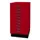 kantoor-ladekast HxBxD 670x349x432mm 10 laden romp kardinaalrood staal