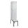 locker met bank,HxBxD 2120x400x815mm,1vak,vak B 400mm,draaigrendel
