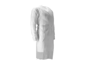 Pp Non Woven Isolatieschort Wit Latex Vrij Regular Weight 100 Stuks - 5