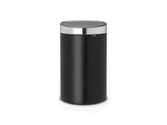 Brabantia Afvalbak Touch Bin New 40 Liter Mat Zwart