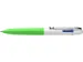 Balpen Schneider Take 4 Neon groen/wit
