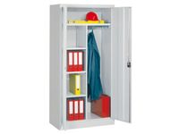 Dossier-/Kledingkast Hxbxd 1950x1000x500mm RAL7035