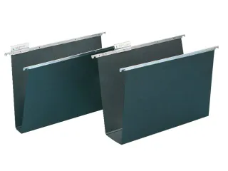 Hangmap Alzicht A6621-54 verticaal folio U-bodem 40mm zwart - 2