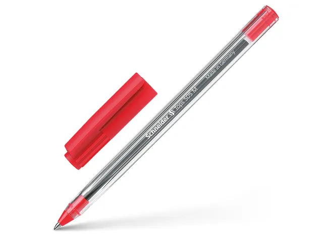 Balpen Schneider Tops 505 medium rood