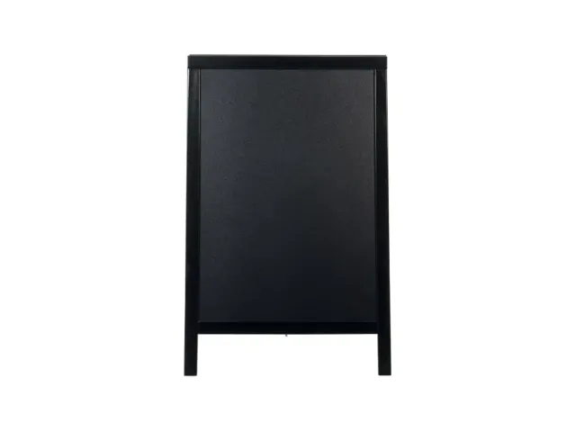 Panneau trottoir Securit 550x850x30mm bois noir