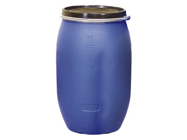 Dekselvat Pe Hxø 800X500Mm Blauw Inhoud 120 Liter