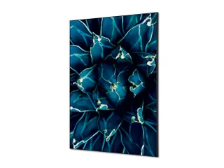 Wanddecoratie Textiel Set A1 Cactus Blauw - 1