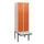 Dubbeldekse dekenkist,HxBxD 1950x600x815mm,2x2vak.,vak B 300mm