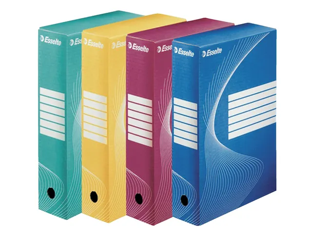 Archiefdoos Esselte Boxcolor 80mm groen