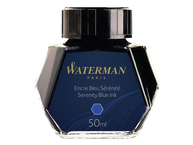 Vulpeninkt Waterman 50ml Sereen Blauw | VulpennenShop.nl