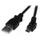 2m mini USB-kabel A-naar-mini-B met neerwaartse hoek