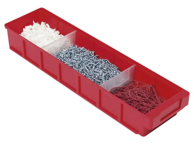 Stellingbakken Hxbxd 83x152x600mm Pp Rood