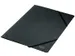 Recycle elastomap zonder kleppen uit karton A4 zwart