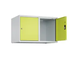 opzetkast,v. locker,2vak.,vak B 400mm,HxBxD 500x800x500mm,cilinderslot